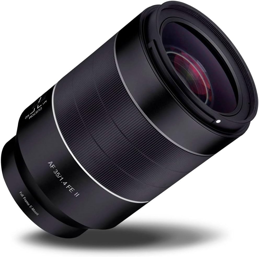 Samyang AF 35mm F1,4 II FE für Sony E – Autofokus Vollformat & APS-C Weitwinkel Objektiv Festbrennwe