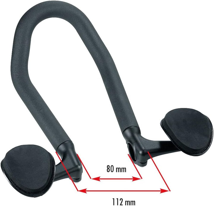 Ergotec Tribar Easyliner 2 (Alu) Schwarz 63 x 32 x 32 cm, Schwarz 63 x 32 x 32 cm