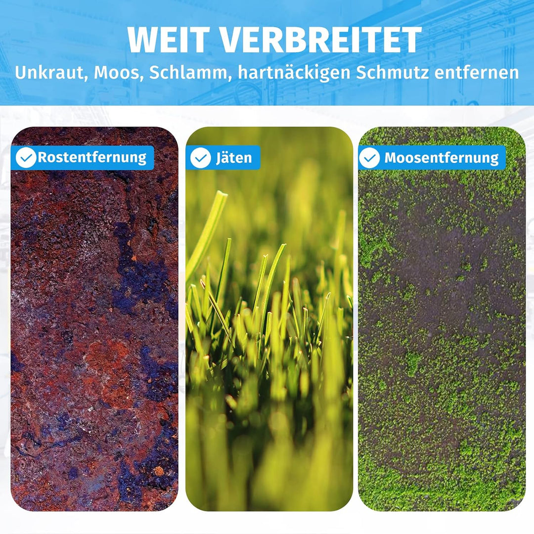 Unkrautbürste für Freischneider 150 x 25,4 mm StahlbüRste Unkrautbuerste Wildkrautbürste für Motorse