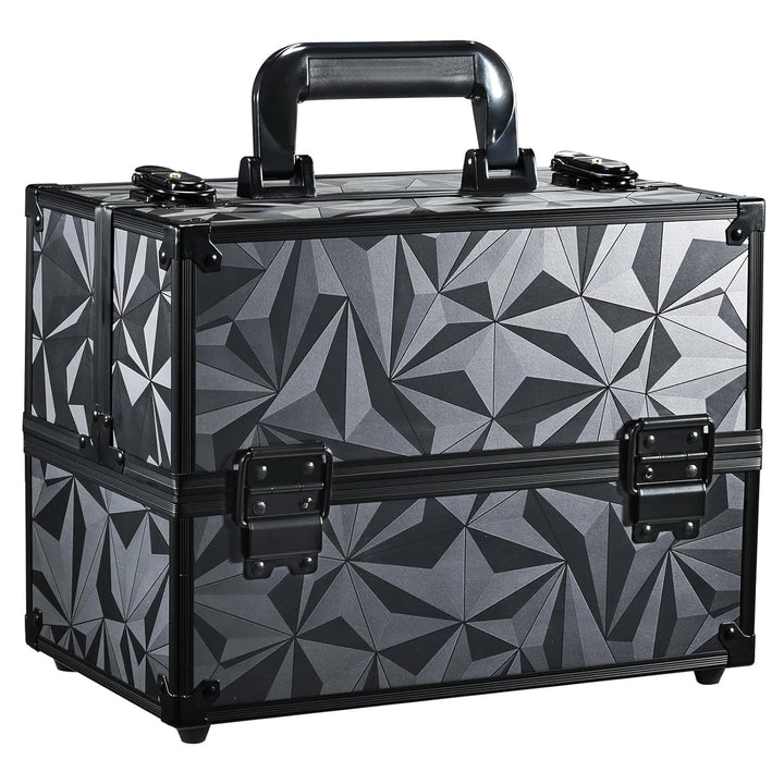 Kosmetikkoffer Schminkkoffer, Grosse Kosmetik Make up Organizer Koffer Aufbewahrung Friseurkoffer Al