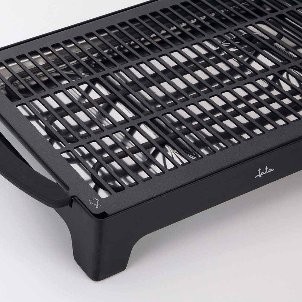 Jata EBQ2 Elektrogrill für drinnen und draussen, ohne Rauch und Gerüche, komplett zerlegbar, gesunde