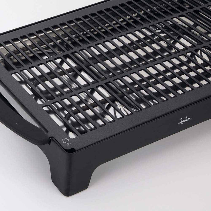 Jata EBQ2 Elektrogrill für drinnen und draussen, ohne Rauch und Gerüche, komplett zerlegbar, gesunde