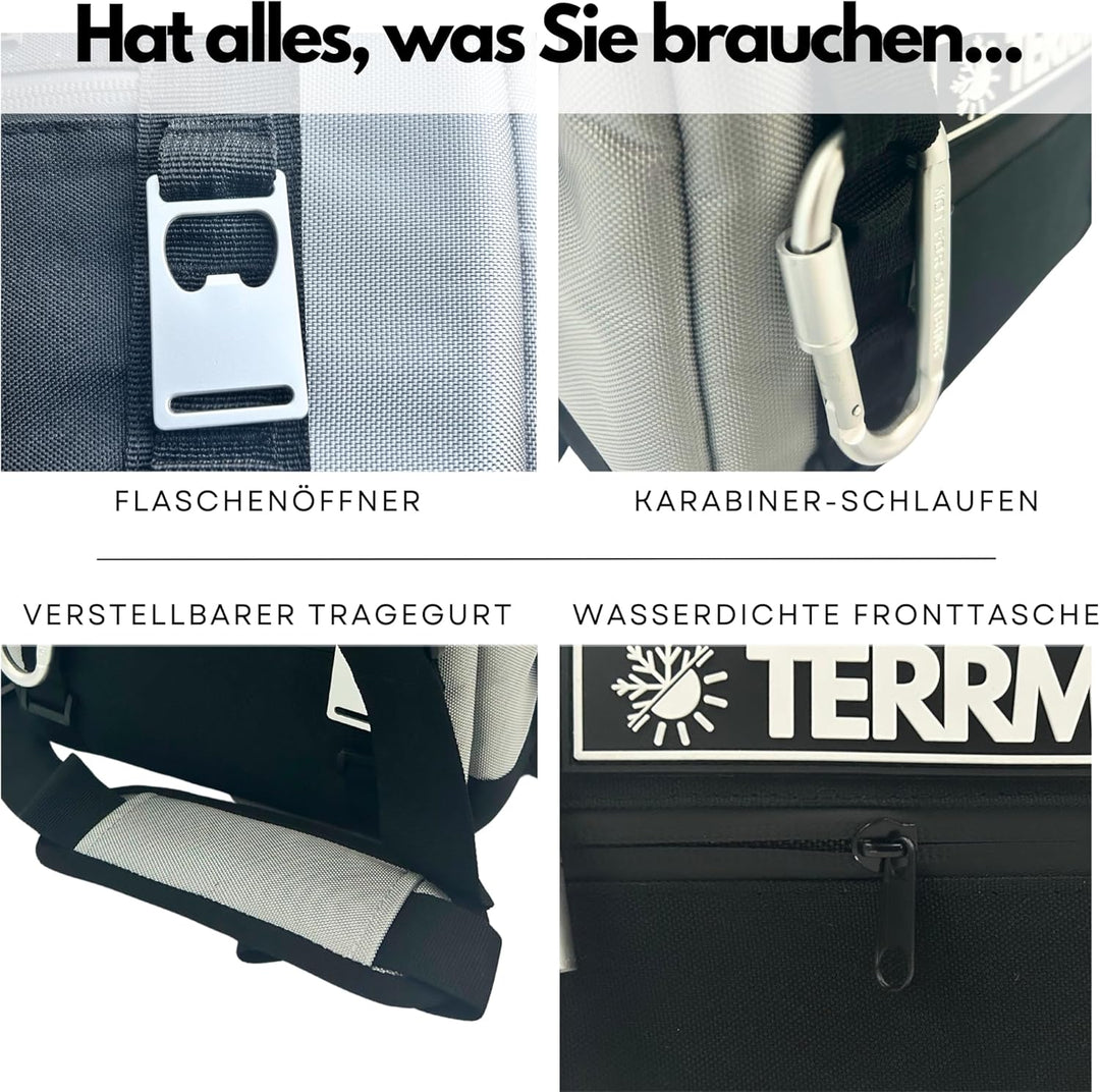 TERRMO Epic – Leistungsstarke Kühltaschen & Kühlrucksack mit extra Langer Kühlung | Premium-Isolieru