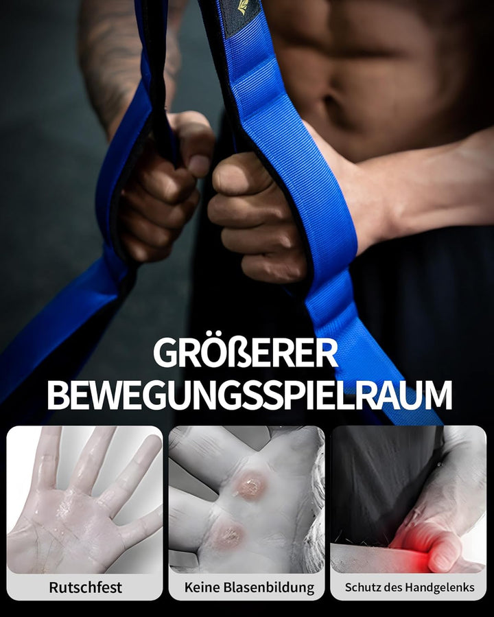 MANUEKLEAR Trizepsseil Kabelbefestigung mit grösserem Bewegungsbereich, Trizeps-Pull-Down-Seil für P