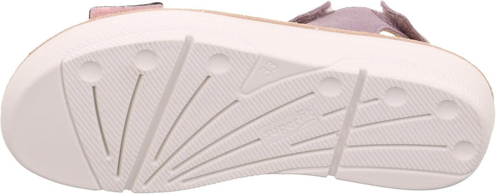 Superfit Mädchen Paloma Sandale 31 EU Weit Lila 8500, 31 EU Weit Lila 8500