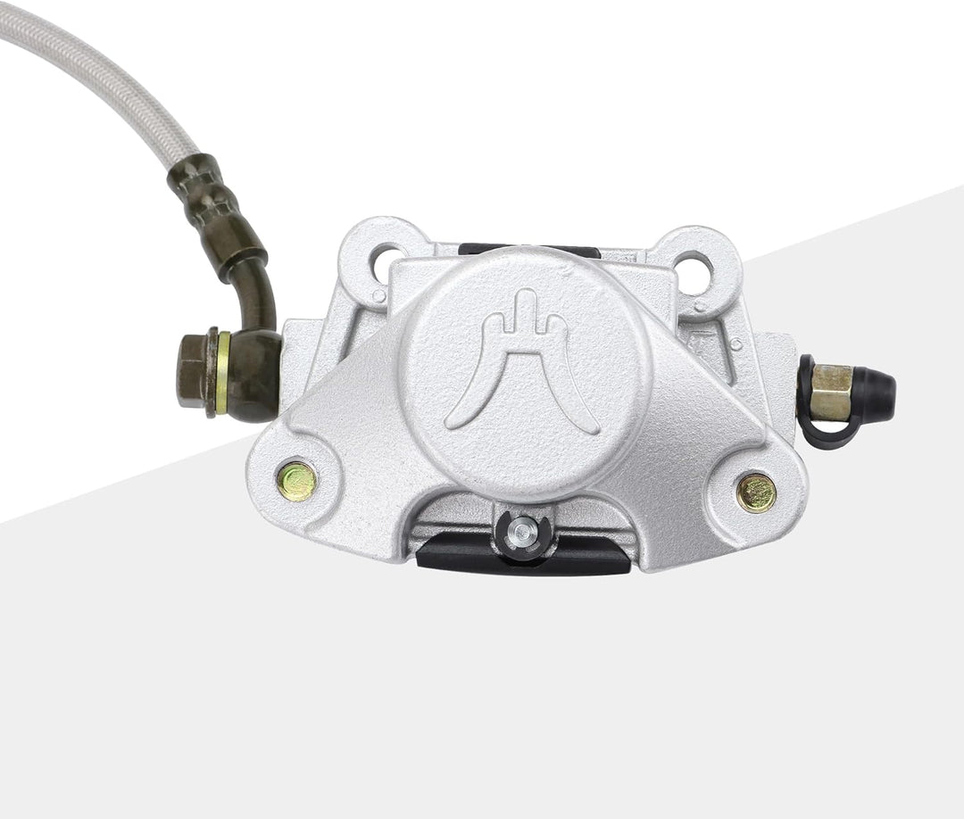 GOOFIT Bremszylinder Rückhandscheibenbremse Assy Ersatz für 110cc 125cc 150cc 200cc 250cc ATV & Scoo