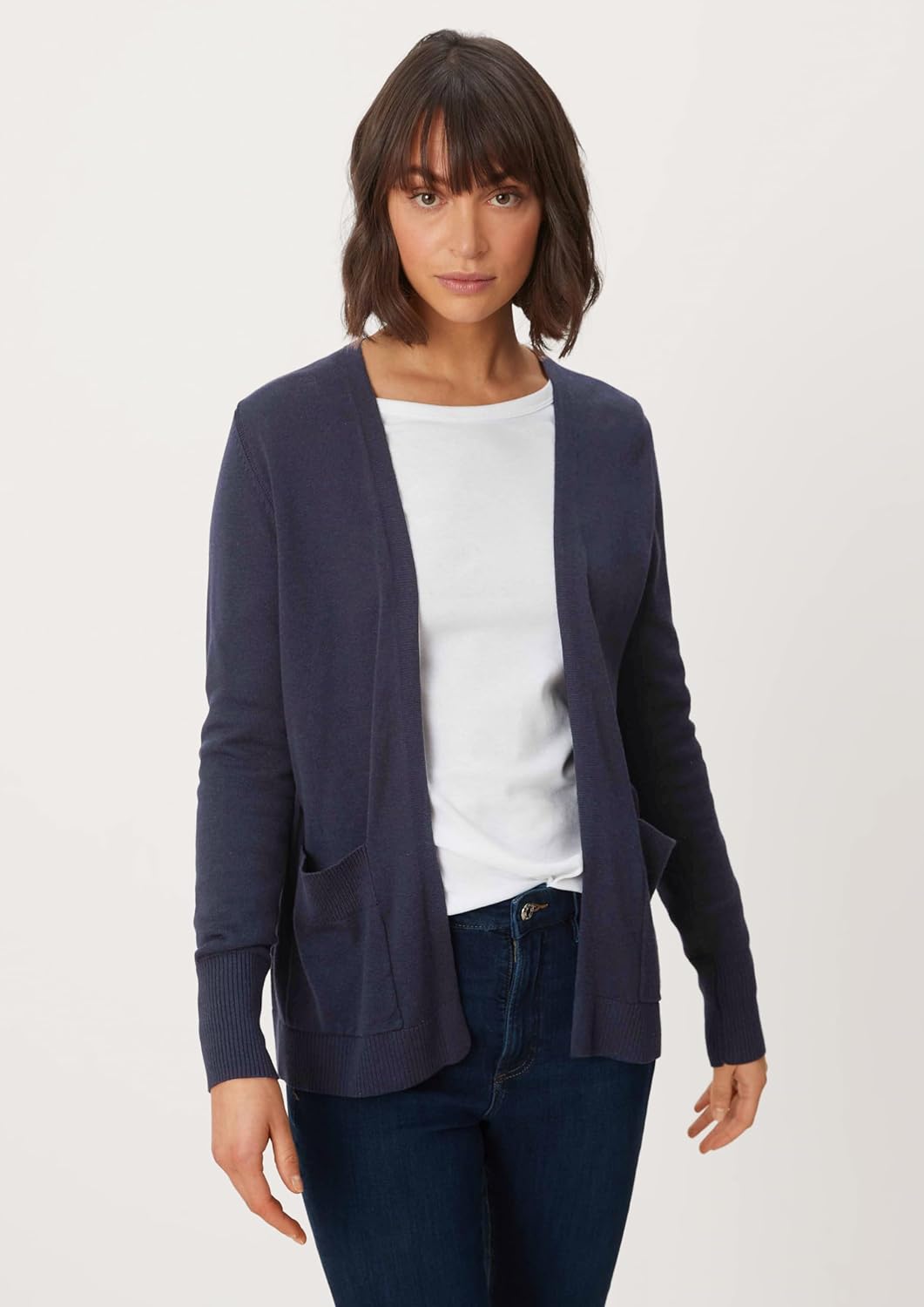 s.Oliver Damen Cardigan, 36 Navy