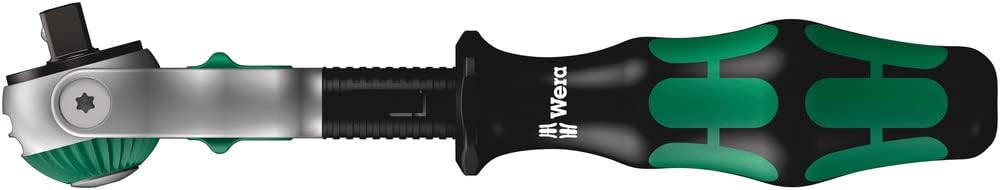 Wera Zyklop Speed-Knarre 8000 A mit 1/4"-Antrieb, 1/4 Zoll x 152 mm, 05003500001 1/4 Zoll Zyklop Spe