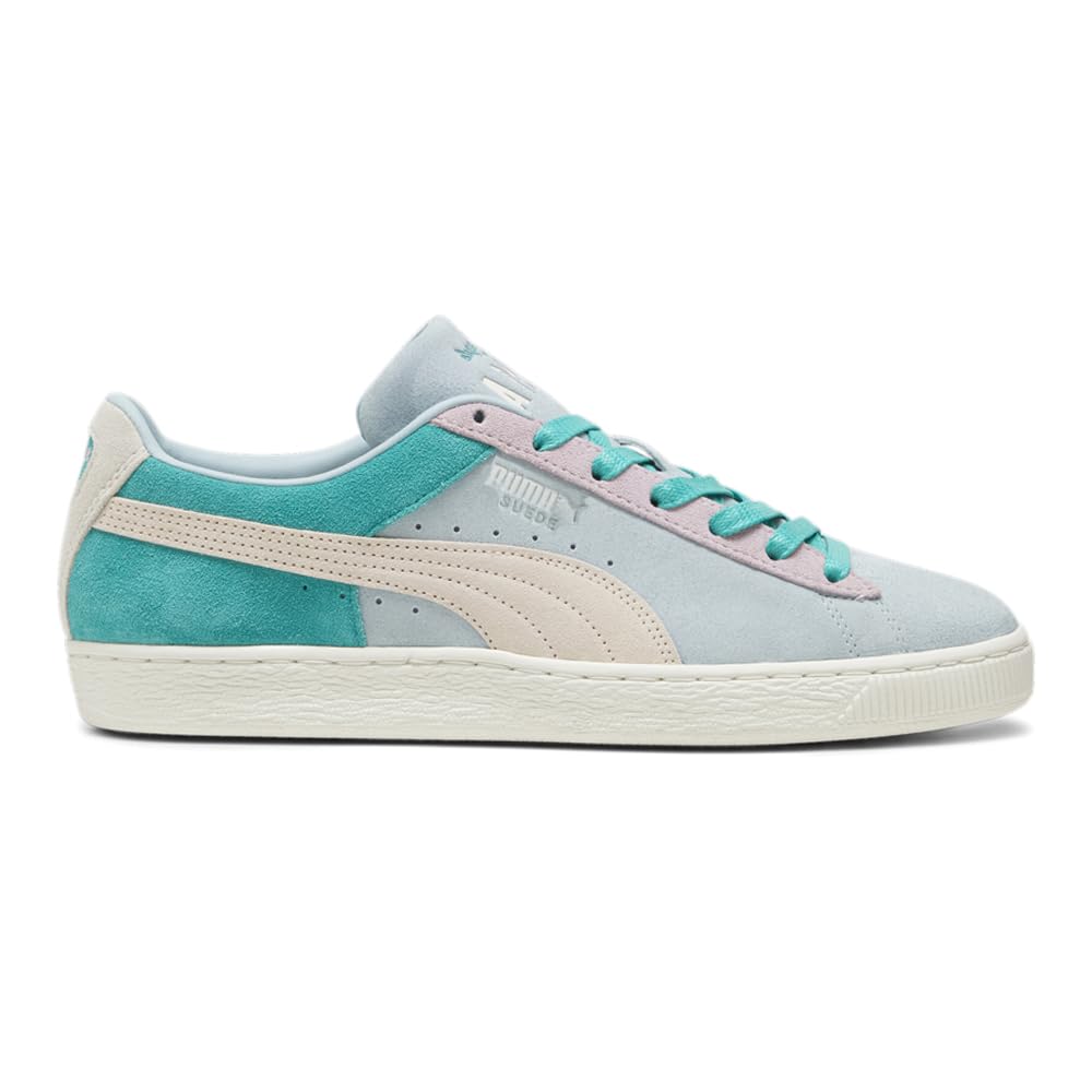 Puma Unisex Suede Classic + Sneaker 42 EU Beige Grün Grau, 42 EU Beige Grün Grau