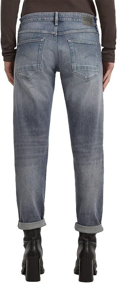 G-STAR Damen Kate Boyfriend Jeans 23W / 30L Blau (Worn in Electric Blue Destroyed D15264-e104-h784),