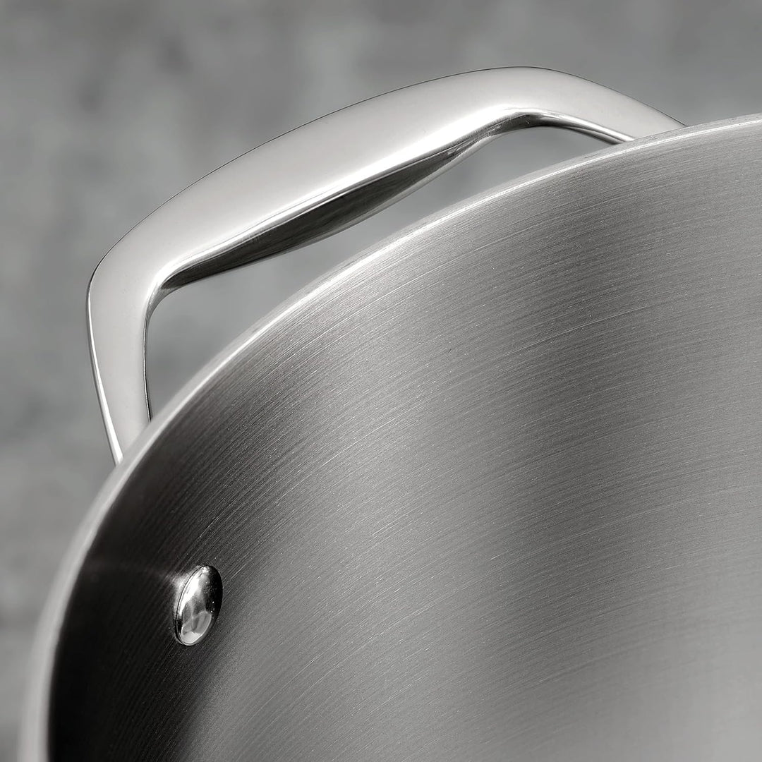 Tramontina 80116/009DS Gourmet Stainless Steel Induction-Ready Tri-Ply Clad, NSF-Certified 3 Quart C