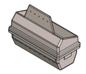 Original MCZ Kohlenbecken für Athos HYDRO, Nova HYDRO, Polar HYDRO Pelletofen, Kabeljau. 4130870