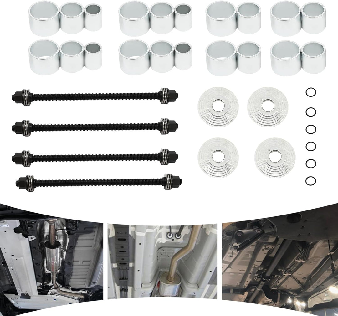 28PCS Universal Press- und Zughülsensatz, Buchsenlager-Ausbauwerkzeugsatz,für Antriebswellen KFZ Rad
