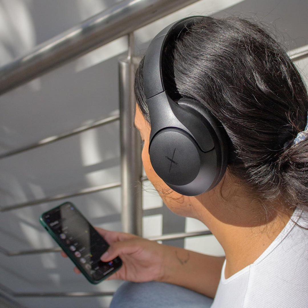 VolkanoX VXH200 Over-Ear Kopfhörer Kabellos Bluetooth 5.3 mit Active Noise Cancelling (ANC) – 60 Std
