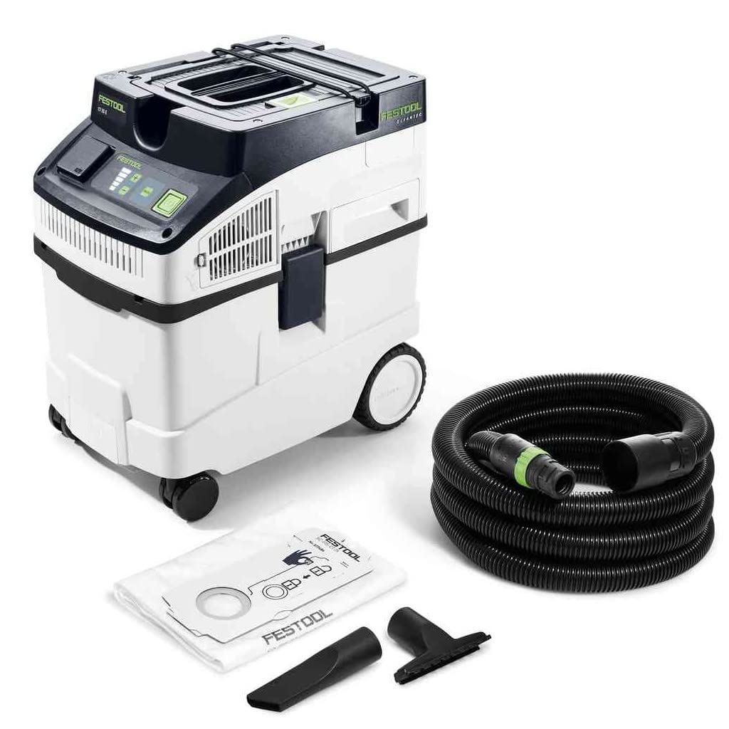 Festool Absaugmobil CT 25 E CLEANTEC (mit Hauptfilter, Saugschlauch, SELFCLEAN Filtersack5, Fugendüs