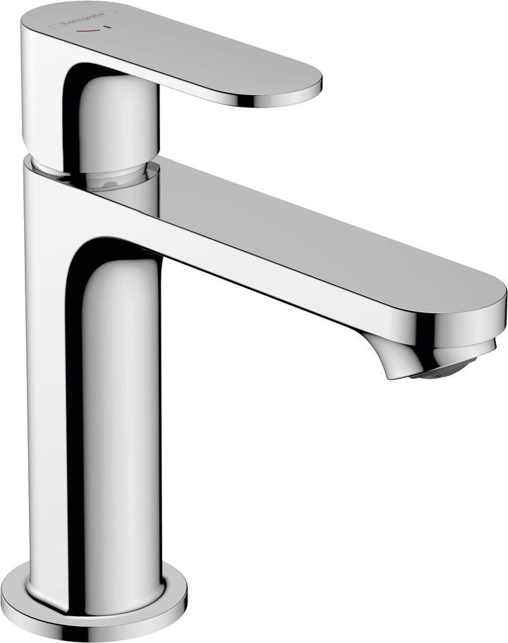 hansgrohe Rebris S - Waschtischarmatur ohne Ablauf, energiesparend (CoolStart), Wasserhahn Bad mit A