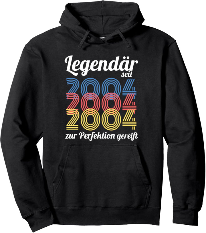 20. Geburtstag Mann Frau 20 Jahre 2004 Deko Lustig Geschenk Pullover Hoodie