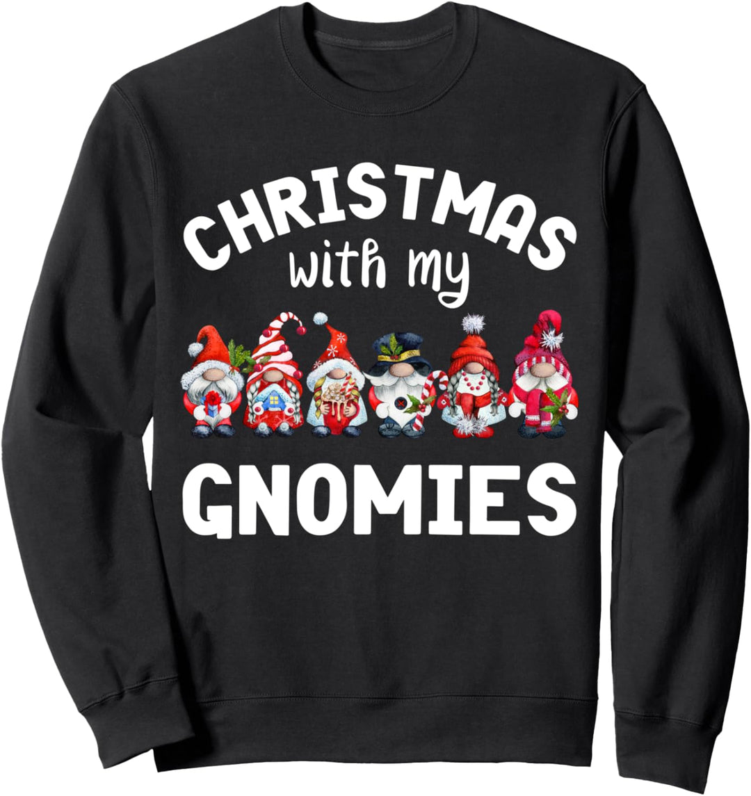 Weihnachten mit meinen Gnomies Lehrer Schülergruppe Familie Sweatshirt