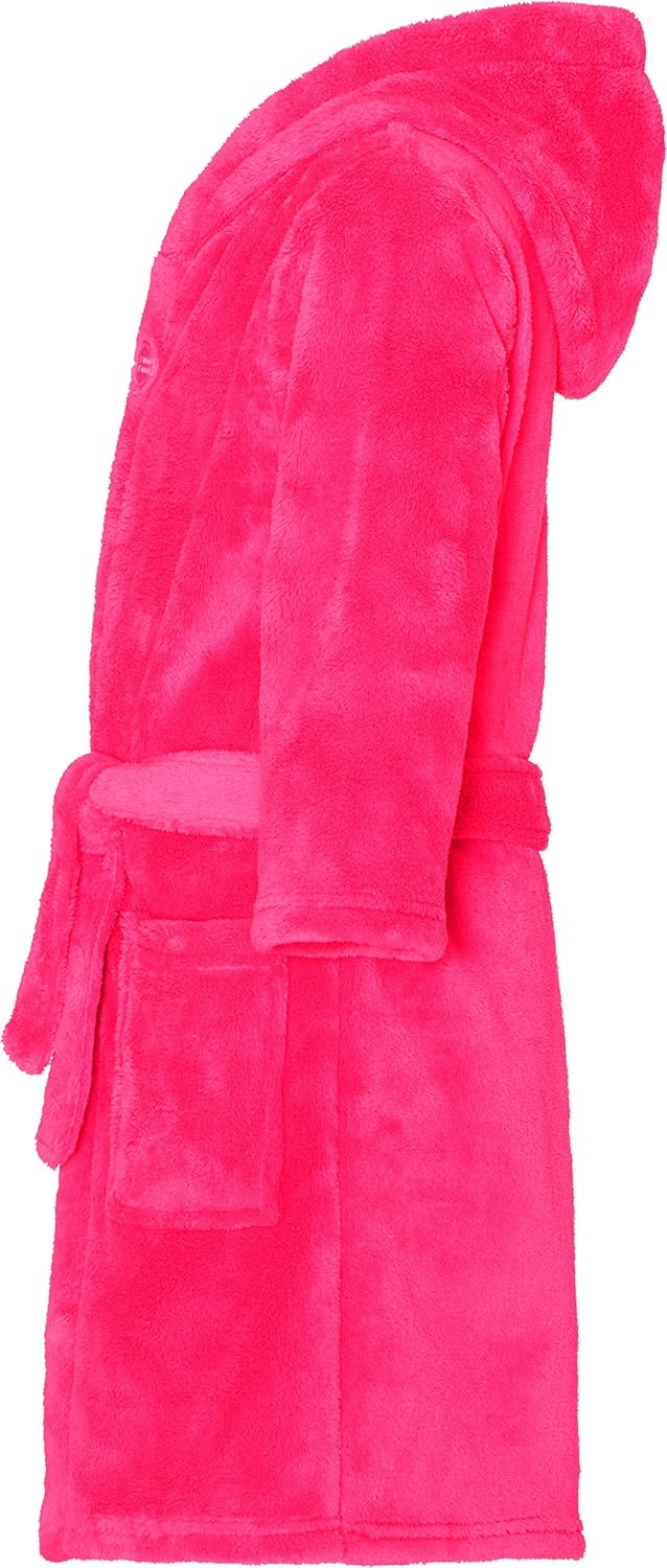 Playshoes Unisex Kinder Fleece-Bademantel Morgenmantel 86-92 Rosa, 86-92 Rosa