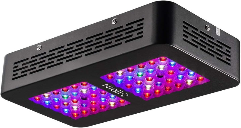 Niello® LED Pflanzenlampe 300W Led Grow Lampe Optical Lense Series LED Grow Light UV IR Vollspektrum