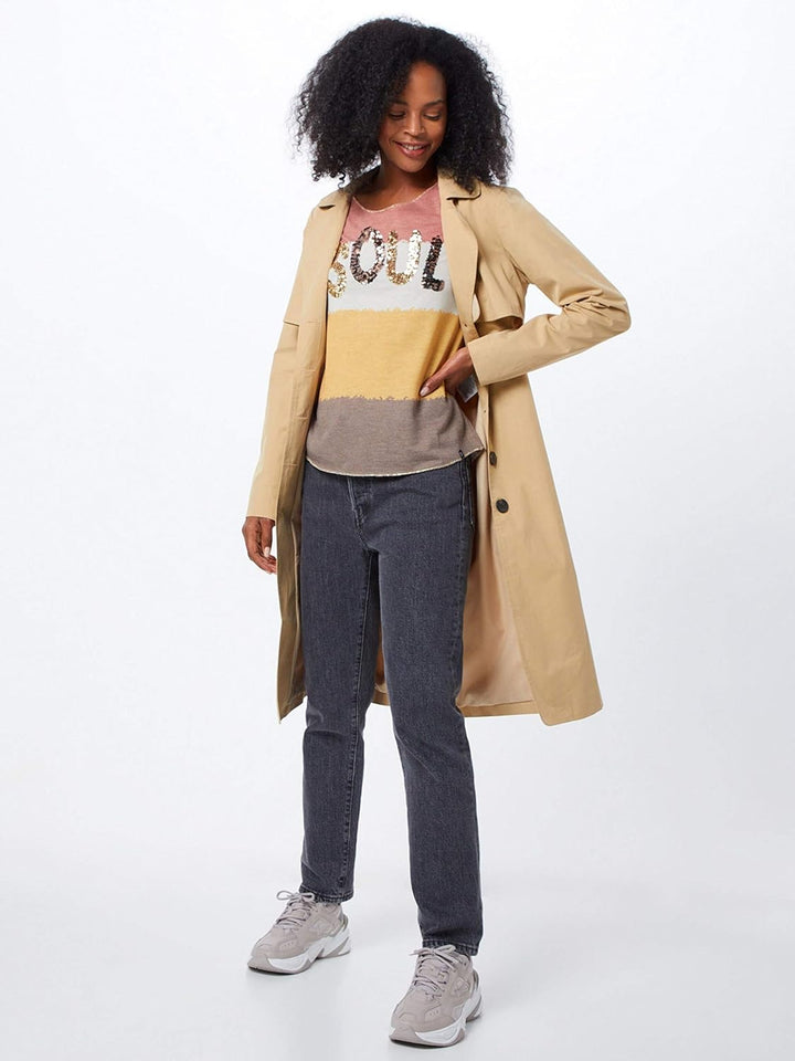 KEY LARGO Damen Shirt WLS Soul Round rot S
