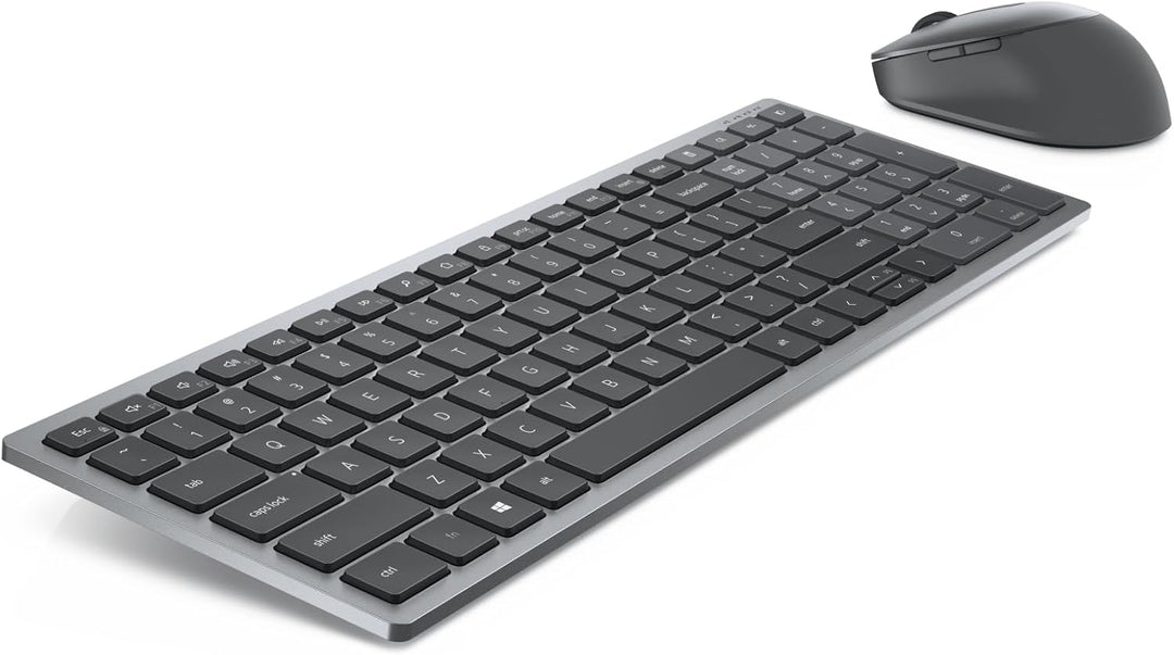 Dell KM7120W, Wireless, Multimedia, Tastatur und Maus Set, French (AZERTY), schwarz