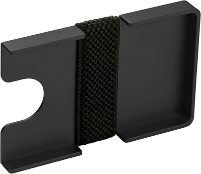 KeySmart Unisex-Geldbörse, Ultraleicht, minimalistisch M Einheitsgrösse Schwarz, Einheitsgrösse Schw