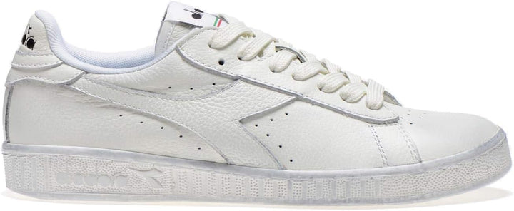 Diadora Unisex Game L Low Waxed Gymnastikschuhe, 36 EU Weiß White White C6180