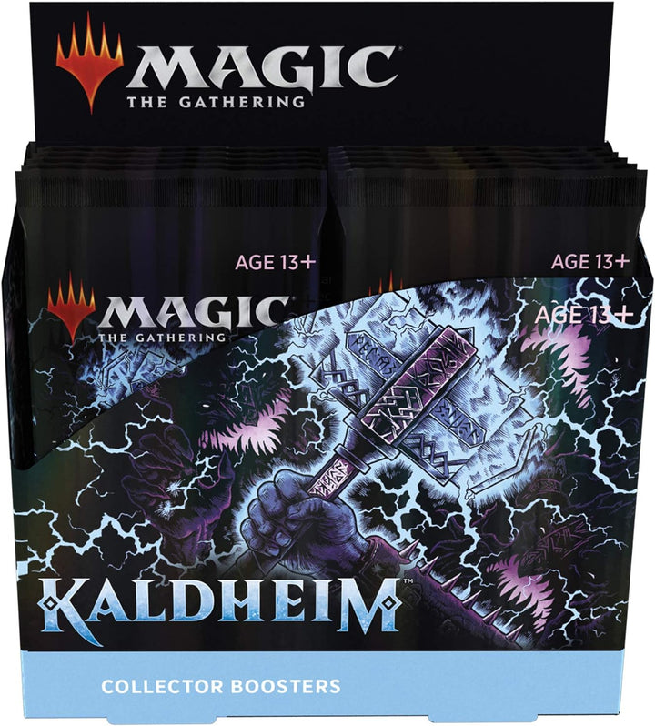 Magic The Gathering - Kaldheim Collector Booster Display mit 12 Packungen