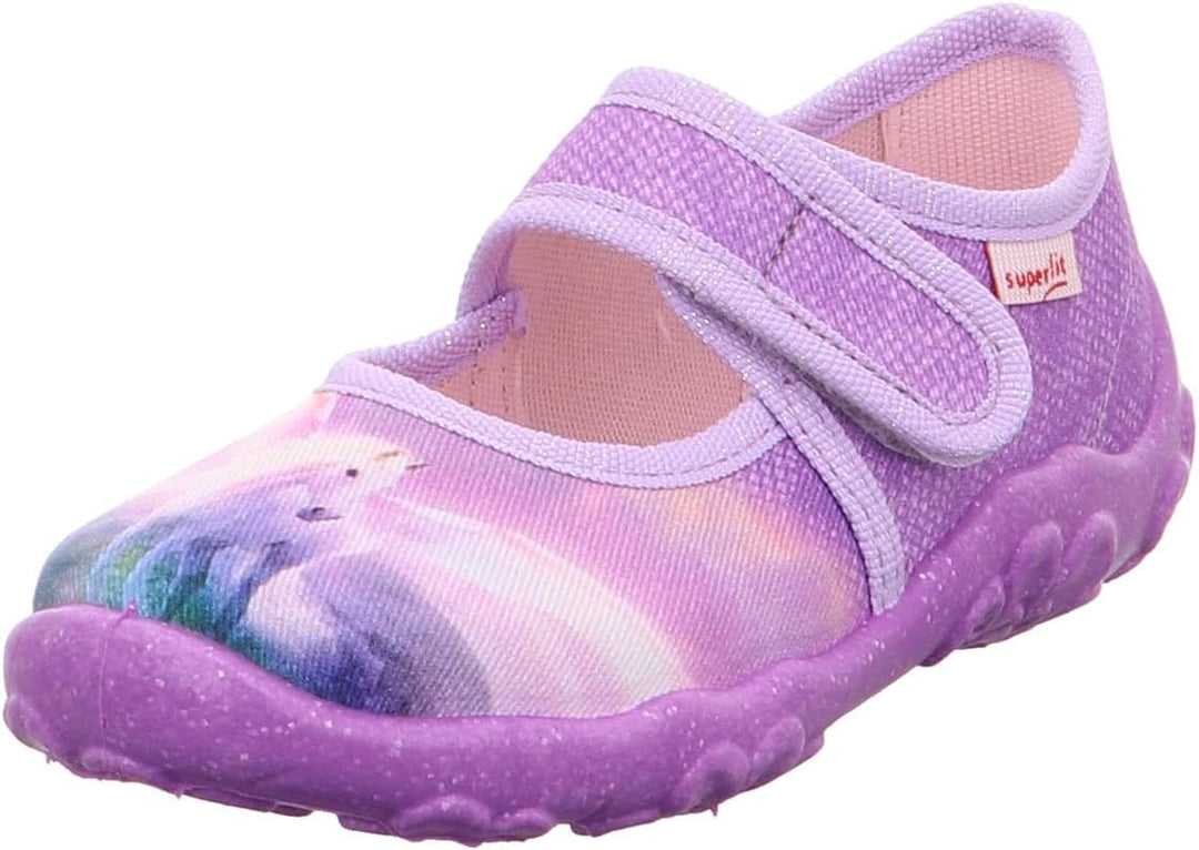 Superfit Girls’ Bonny' Low-Top Slippers 23 EU Lila 9000, 23 EU Lila 9000