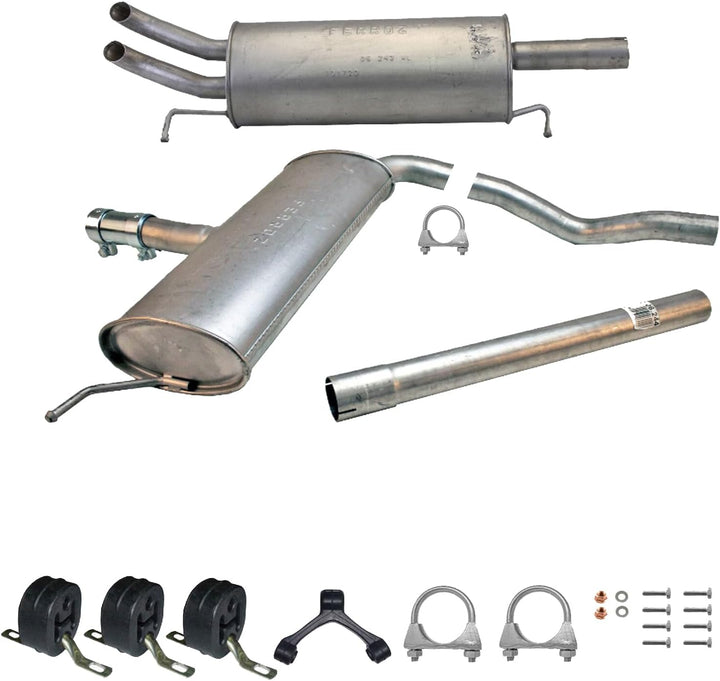 Ferroz Export Ersatz für Auspuffanlage Schalldämpfer VW PASSAT B5, B5 FL 1.8 T Turbo, 2.0 Auspuff