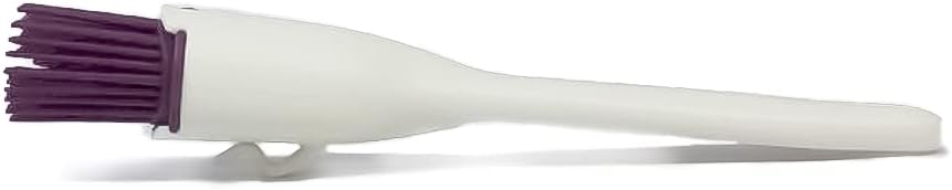 Tupperware Backen Silikon-Pinsel Weiss-lila Backpinsel Pinsel Backhelfer Profipinsel 38651