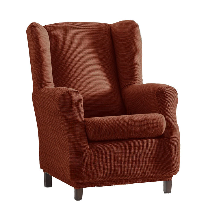 Eysa Aquiles elastisch Sofa überwurf ohrensessel Farbe 09-orange, Polyester-Baumwolle, 37 x 29 x 5 c