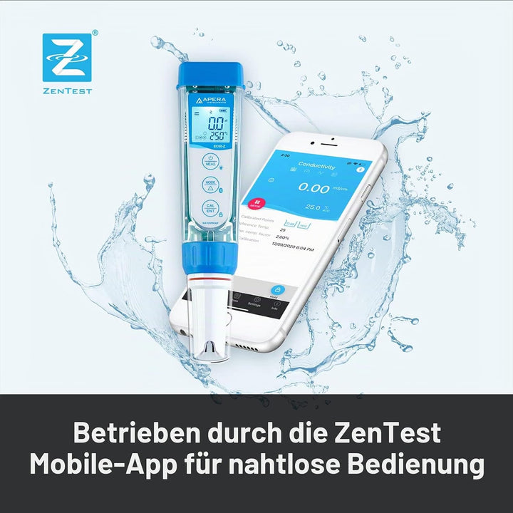 Apera Instruments EC60-Z Smart-Leitfähigkeitsmessgerät (unterstützt durch die ZenTest Mobile App) -