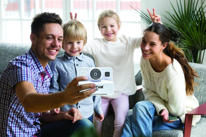 Lexibook, StarCAM Print HD, Kamera mit Sofortdrucker, Foto-, Video-, Selfie-, Musik- und Spielfunkti