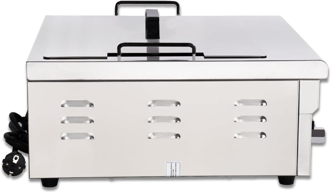 Beeketal 'BWF-181P' Profi Gastronomie Kaltzonen Fritteuse/Fettbackgerät (18 Liter Volumen für max. 1