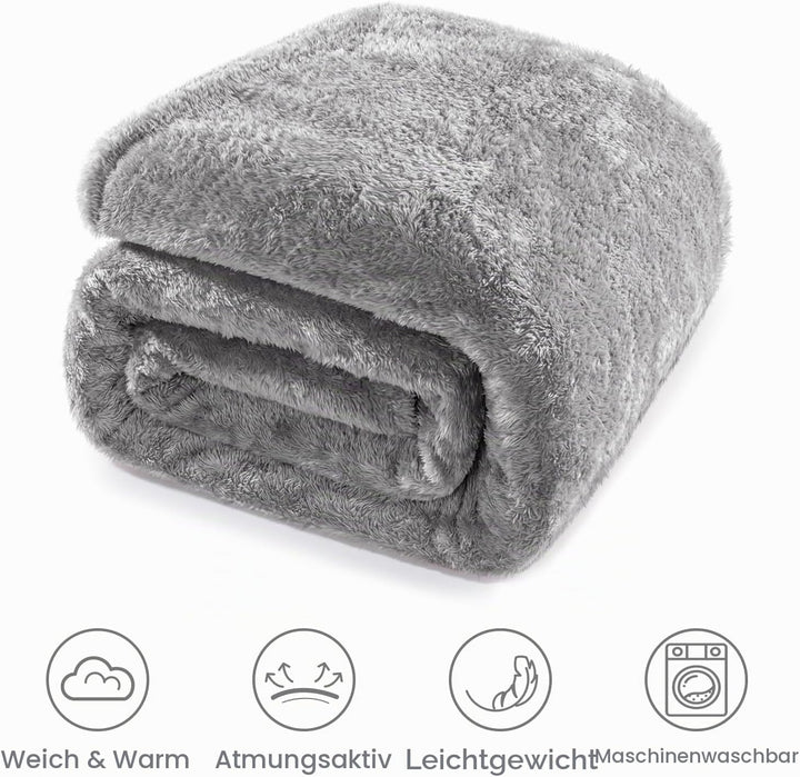 Whale Flotilla Kuscheldecke Flauschige Decke, Warme Fleecedecke/Sofadecke/Wohndecke/Couchdecke - Sup