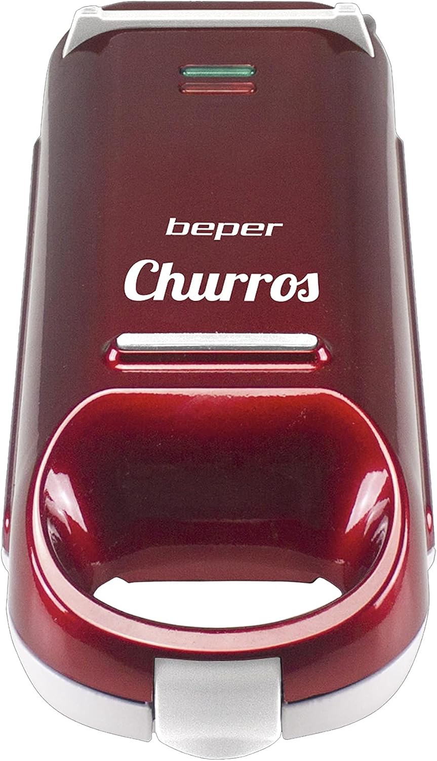 Beper BT.600Y, 4 knusprige 5 Minuten, 180° Drehbar, automatische Temperaturkontrolle Churros Maschin