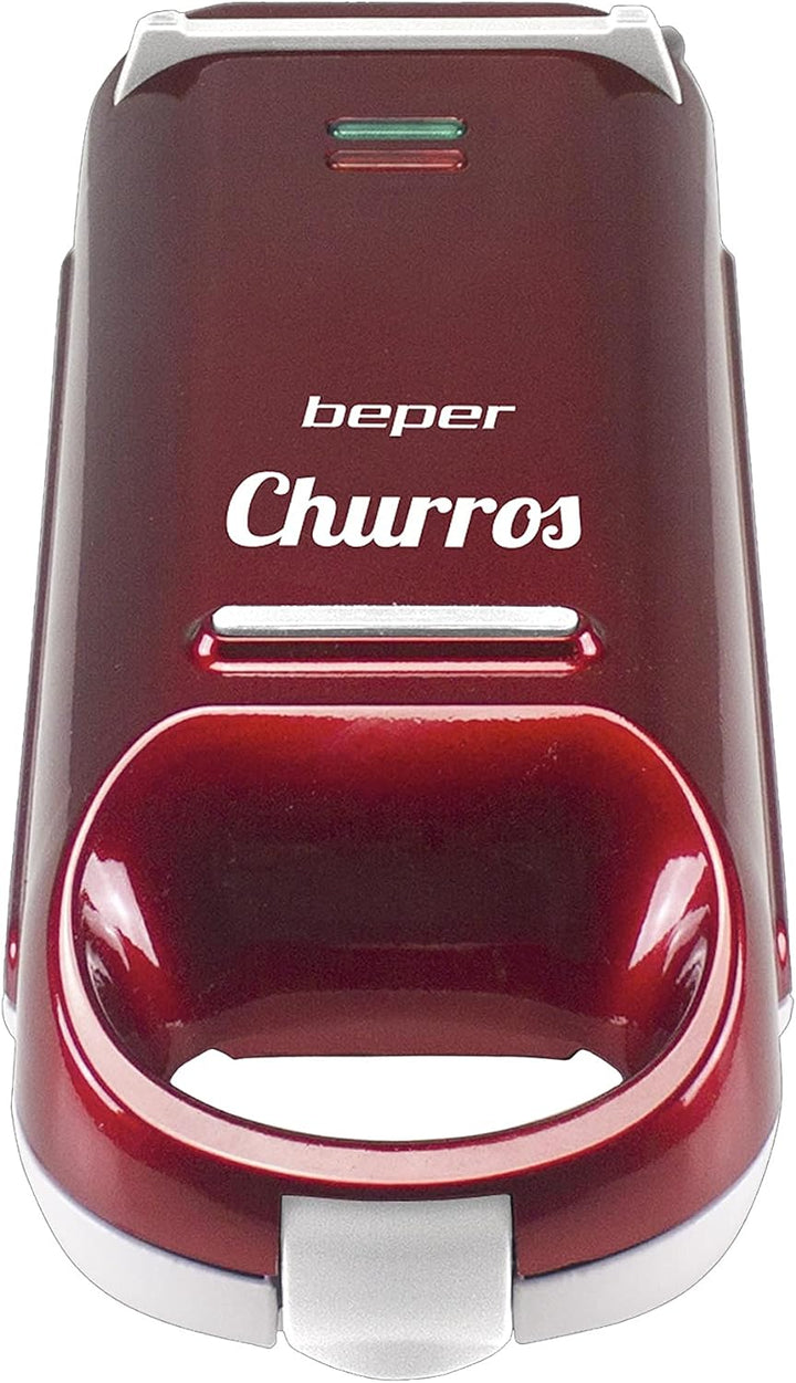 Beper BT.600Y, 4 knusprige 5 Minuten, 180° Drehbar, automatische Temperaturkontrolle Churros Maschin