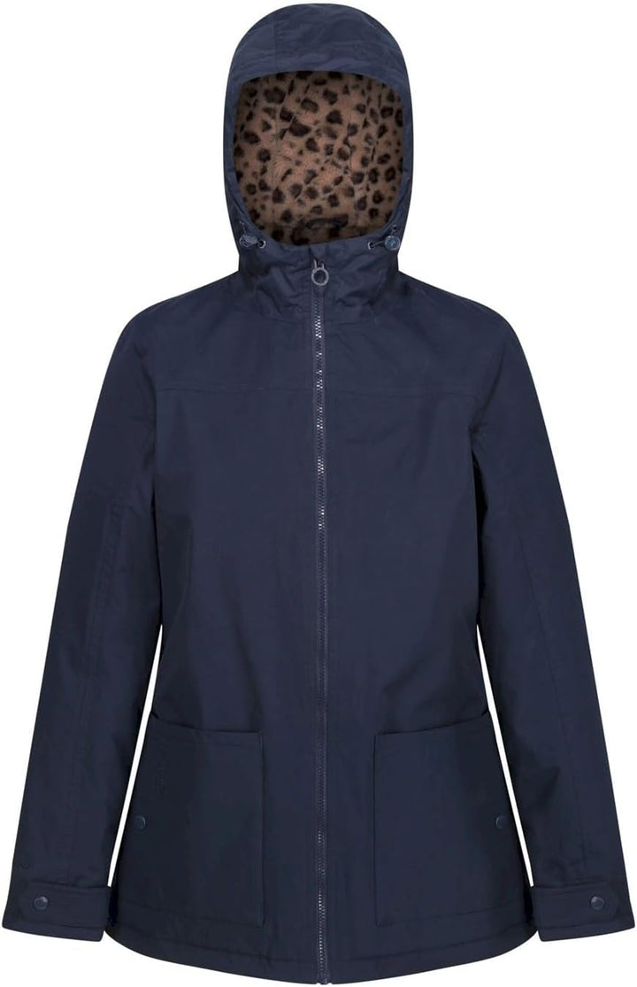 Regatta Damen Bergonia Ii Waterproof Taped Seams Insulated Hooded Jacket Jacke (1er Pack) XXS Navy,