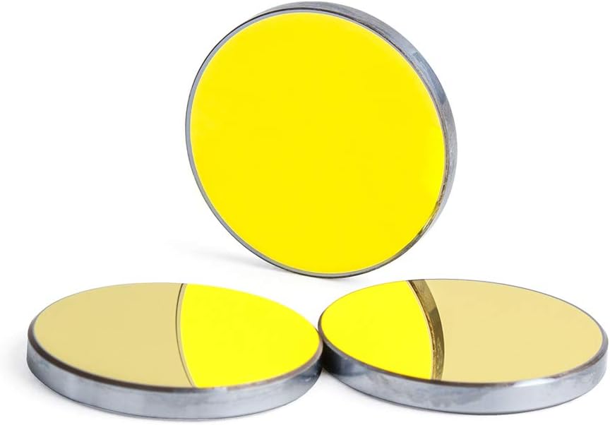 Cloudray Si Reflective Lens CO2 Laser Lens Si Reflektierende Linse Si Mirror Coated Gold Si Mirror C