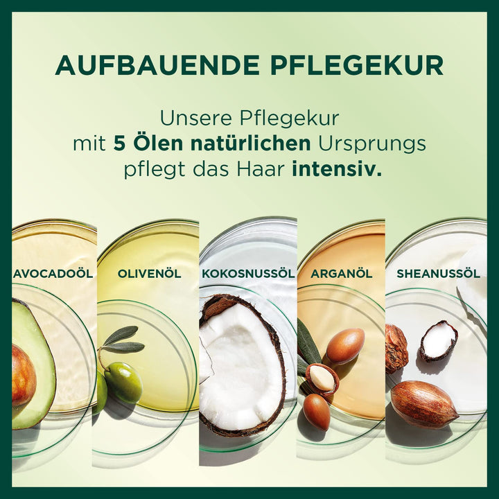 Garnier Creme Coloration, Haarfarbe, Färbung für Haare für permanente Haarfarbe, mit 5 nährenden Öle