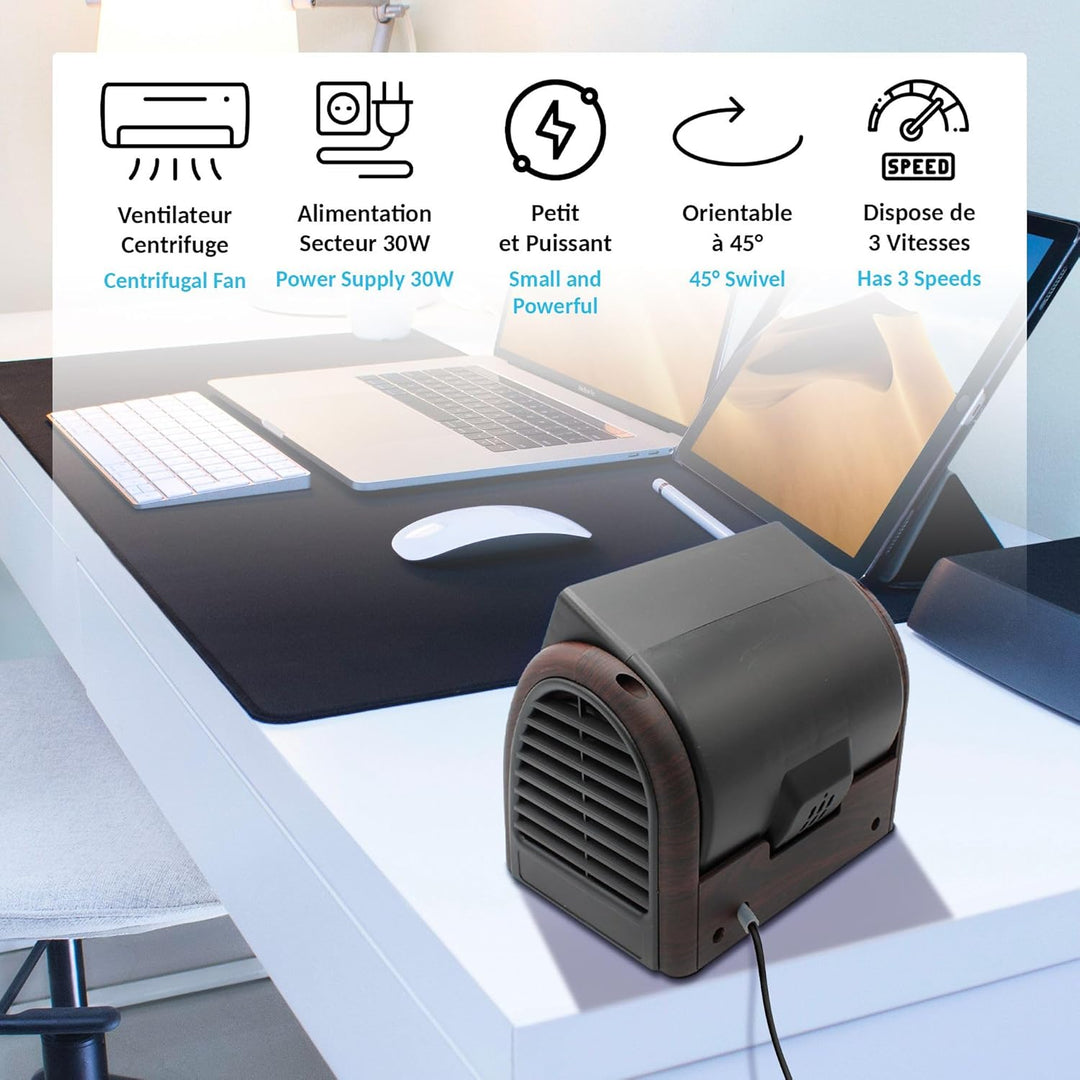 FISHTEC ® Radialventilator Turbo Doppel Turbine - 30W