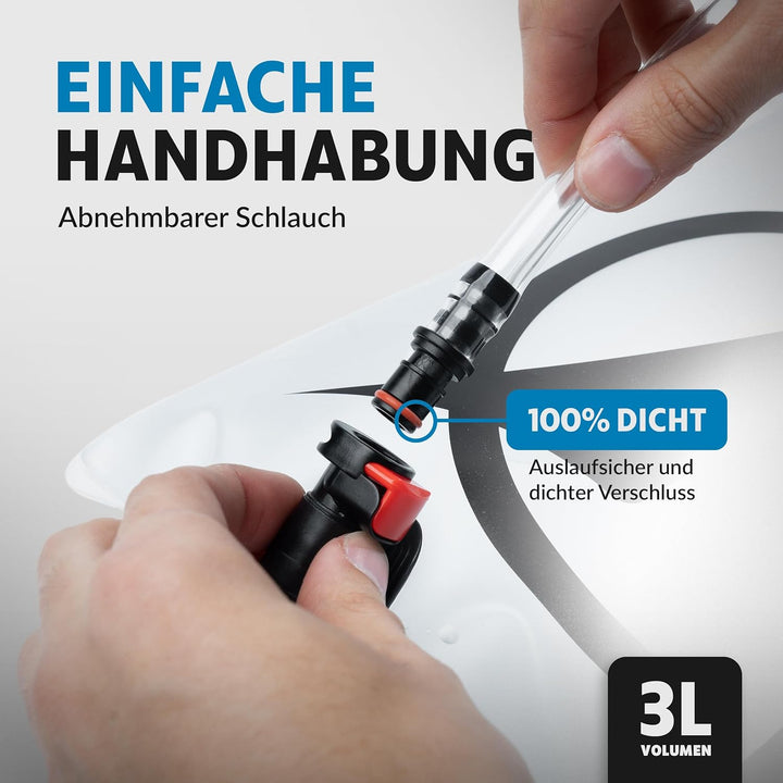Terra Peak® Premium Trinkblase 2L oder 3L INKL. 2 x Schlauch & 1 x Reinigungsbürste für Rucksack, Wa