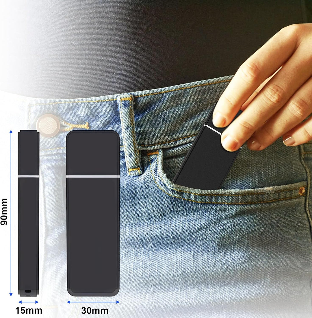 HGYGHO 32GB Mini Kamera USB-Stick 1080P Bewegungserkennung ohne WLAN | Mini Überwachungskamera USB F