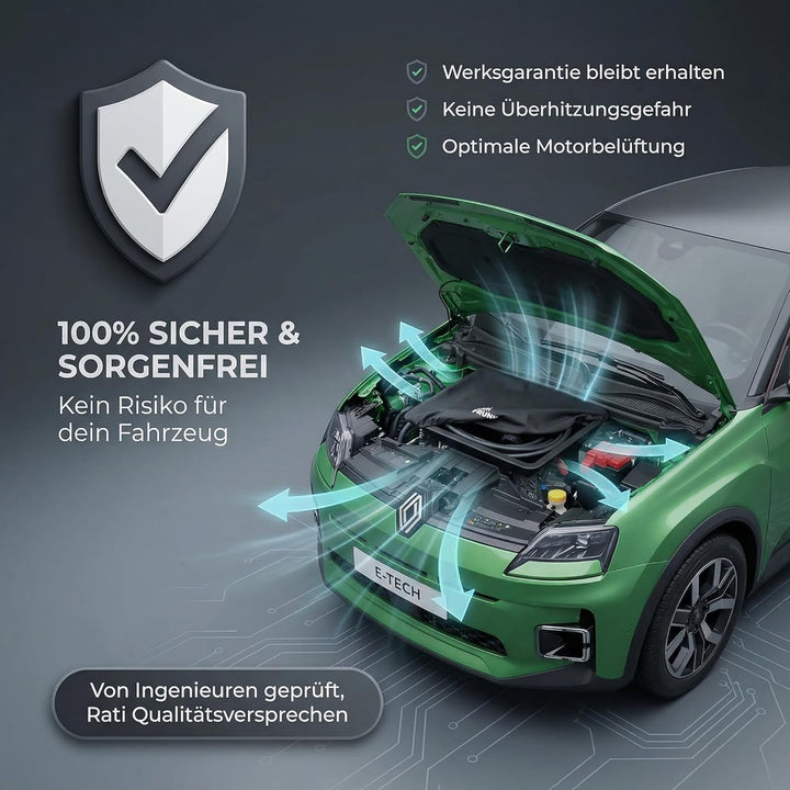 rati Frunk kompatibel für Renault 4 E-Tech 2025- / Renault 5 E-Tech 2024- / Alpine A290 2024- | Erwe