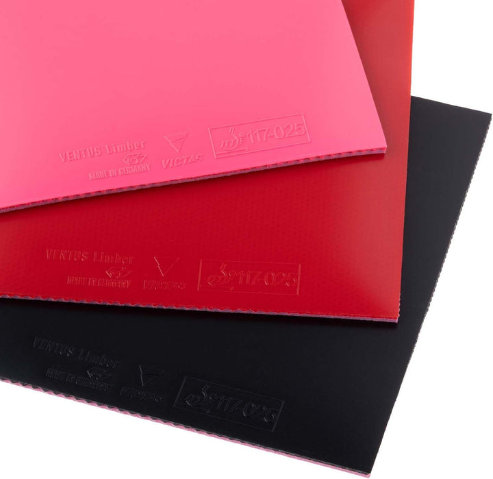 VICTAS Belag Ventus Limber Schwarz 2,0 mm, Schwarz 2,0 mm