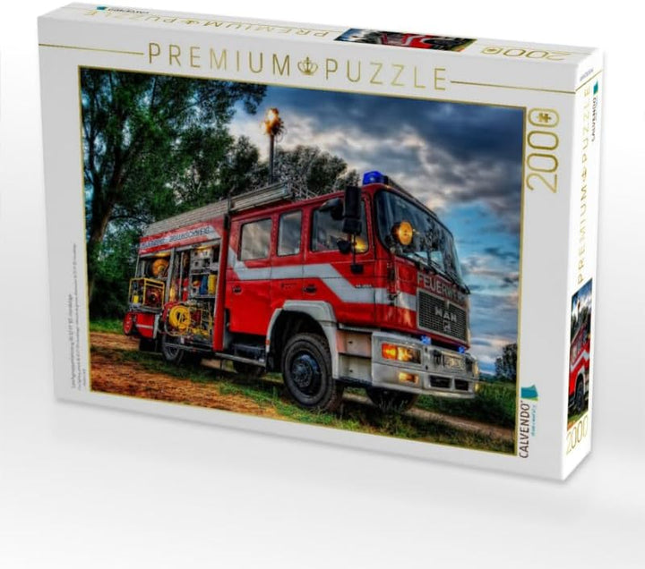 CALVENDO Puzzle Löschgruppenfahrzeug 16/12 FF BS-Hondelage 2000 Teile Lege-Grösse 90 x 67 cm Foto-Pu