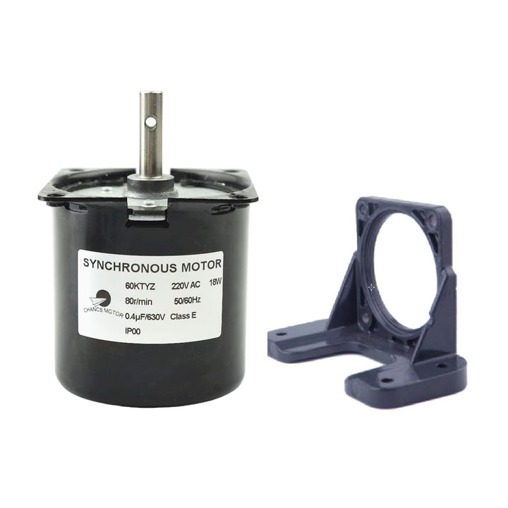 CHANCS Synchron-Getriebemotor mit grossem Drehmoment und kleinem Motor 60KTYZ 220-240V 80RPM CW/CCW