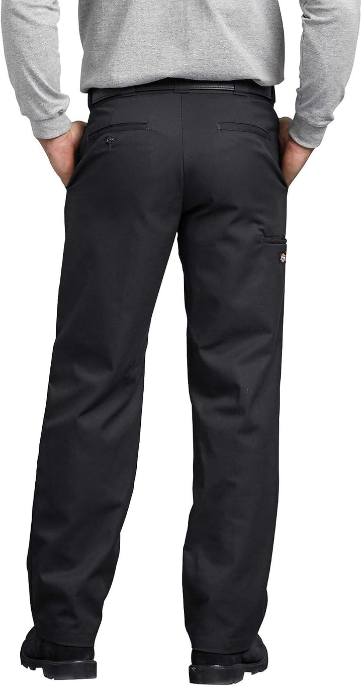 Dickies, Herrenhose im regulären, geraden Schnitt mit doppelt verstärkter Kniebereich, aus Stretch-T